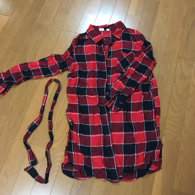 GAP(ギャップ)のGAP シャツワンピース150センチ キッズ/ベビー/マタニティのキッズ服女の子用(90cm~)(ワンピース)の商品写真