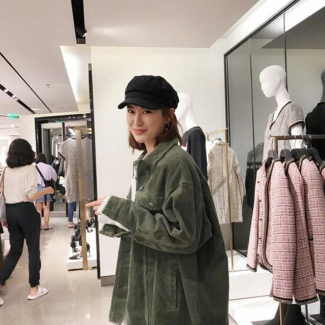 ZARA - zara コーデュロイジャケット 人気完売 カーキの通販 by ZARA - zara コーデュロイジャケット 人気完売 カーキの通販 by