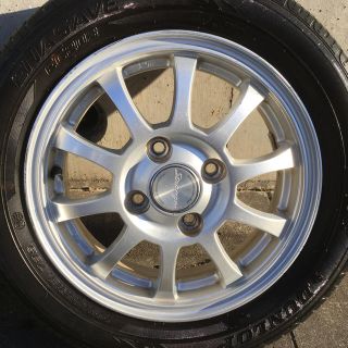 ダンロップ(DUNLOP)の155/65R13 アルミホイールセット サマータイヤ(タイヤ・ホイールセット)