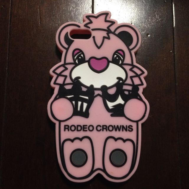 RODEO CROWNS WIDE BOWL(ロデオクラウンズワイドボウル)のロデオクラウンズ☆iphone5ケース スマホ/家電/カメラのスマホアクセサリー(モバイルケース/カバー)の商品写真