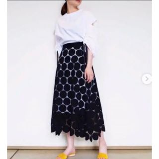 ルシェルブルー レーススカート ロングスカート/マキシスカートの通販