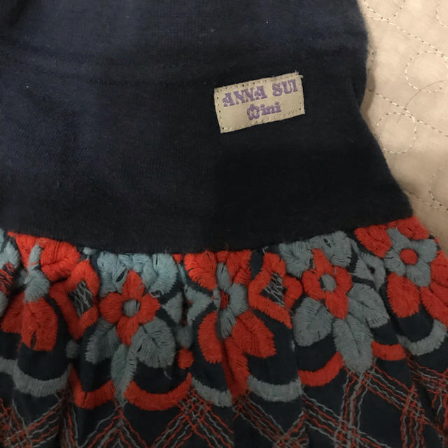 ANNA SUI mini(アナスイミニ)のアナスイミニ スカート 100 キッズ/ベビー/マタニティのキッズ服女の子用(90cm~)(スカート)の商品写真