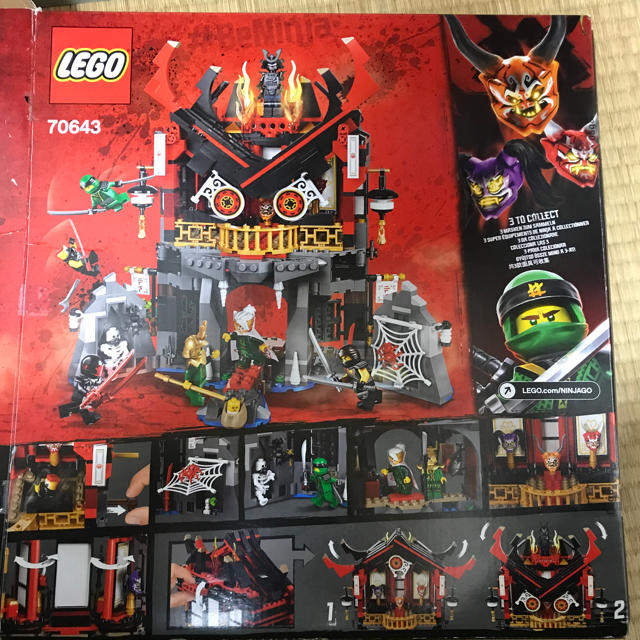 Lego(レゴ)のレゴ(LEGO) ニンジャゴー 復活の神殿 70643 (値下げ済) エンタメ/ホビーのおもちゃ/ぬいぐるみ(キャラクターグッズ)の商品写真