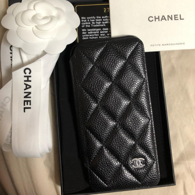 CHANEL - 正規 新品 未使用 シャネル iPhoneケース 7 8 用 保護シール付きの通販 by 再開しました｜シャネルならラクマ