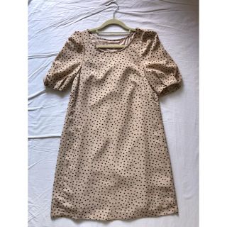 クローラ(CROLLA)のCROLLA ドット ワンピース ☆美品☆(ミニワンピース)