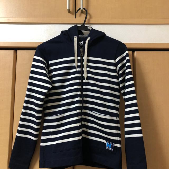 HELLY HANSEN(ヘリーハンセン)の【試着のみ】Helly-Hansen ボーダーパーカー レディースのトップス(パーカー)の商品写真