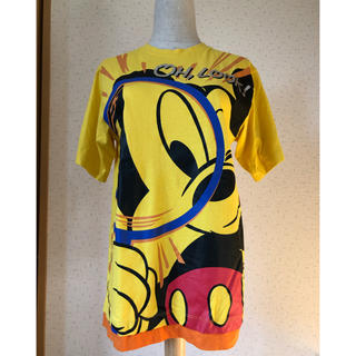 ディズニー(Disney)のDisney RESORT ミッキー Tシャツ 虫めがね  M(Tシャツ/カットソー(半袖/袖なし))