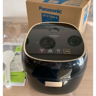 パナソニック(Panasonic)の保証書付【2019年3月購入】SR-KT068-K 3.5合  IH式 炊飯器(炊飯器)