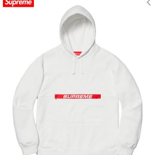 シュプリーム(Supreme)のSupreme zip pouch Hooded Sweatshirtwhite(パーカー)