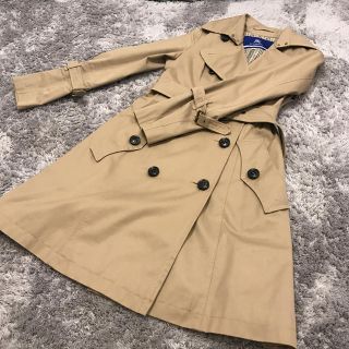 バーバリーブルーレーベル(BURBERRY BLUE LABEL)のバーバリー ブルーレーベル 北川景子着用 トレンチコート(トレンチコート)