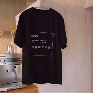 サンシー(SUNSEA)のkudos care tag Tシャツ サイズ2(Tシャツ/カットソー(半袖/袖なし))