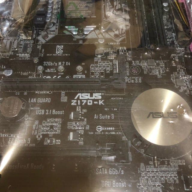 ASUS Z170 KPCパーツ