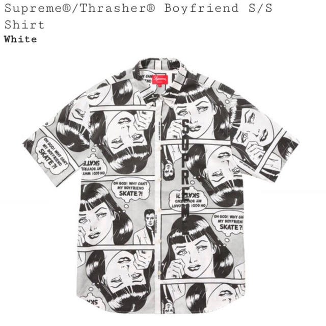 Supreme Thrasher Boyfriend S/S Shirt