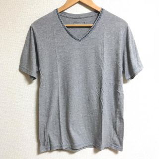 グローバルワーク(GLOBAL WORK)の【GLOBAL WORK】ステッチVネックT(Tシャツ/カットソー(半袖/袖なし))