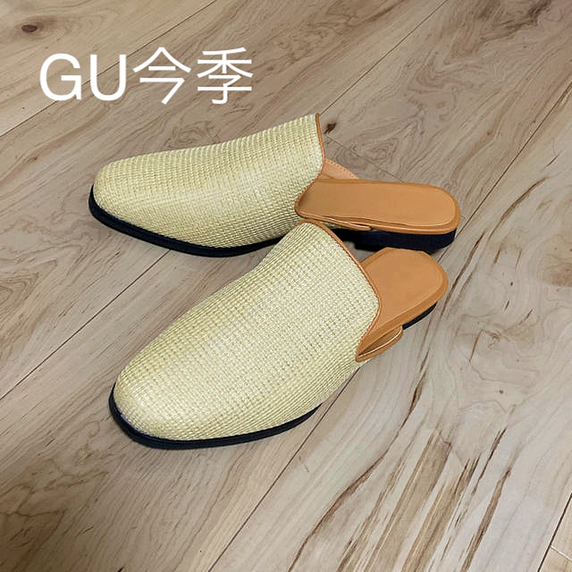GU(ジーユー)のGU☆今季☆ストロースリッパ☆サンダル レディースの靴/シューズ(サンダル)の商品写真