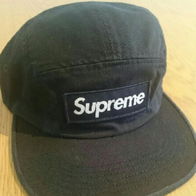 supreme cap BLACK