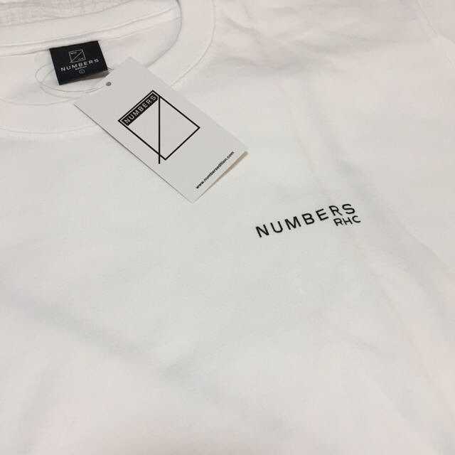 白 サイズL RHC × Numbers edition 別注 Tシャツ