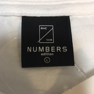 Ron Herman - 白 サイズL RHC × Numbers edition 別注 Tシャツの ...