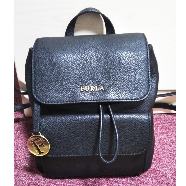 Furla(フルラ)の美品　FURLAフルラ NOEMI MINI BACK PACK リュック レディースのバッグ(リュック/バックパック)の商品写真