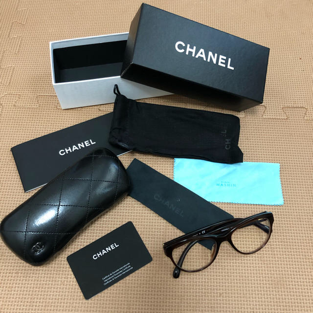 CHANEL 伊達メガネレディース