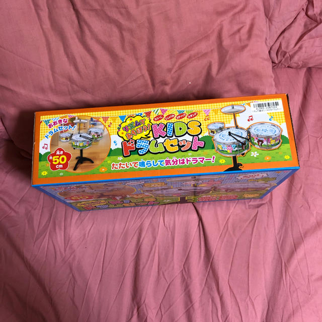 【新品】KIDS  ドラムセット   キッズ/ベビー/マタニティのおもちゃ(楽器のおもちゃ)の商品写真