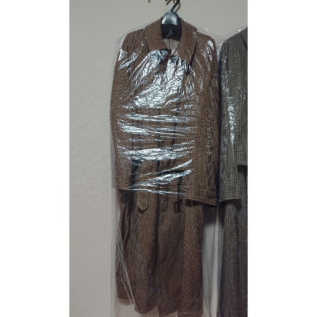 SUNSEA(サンシー)のYOKE 3WAY BAL COLLAR SHARE COAT【ベージュ・S】 メンズのジャケット/アウター(ステンカラーコート)の商品写真