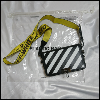 オフホワイト(OFF-WHITE)のOff-white オフホワイト ミニ クリップ レザー バッグ(ショルダーバッグ)