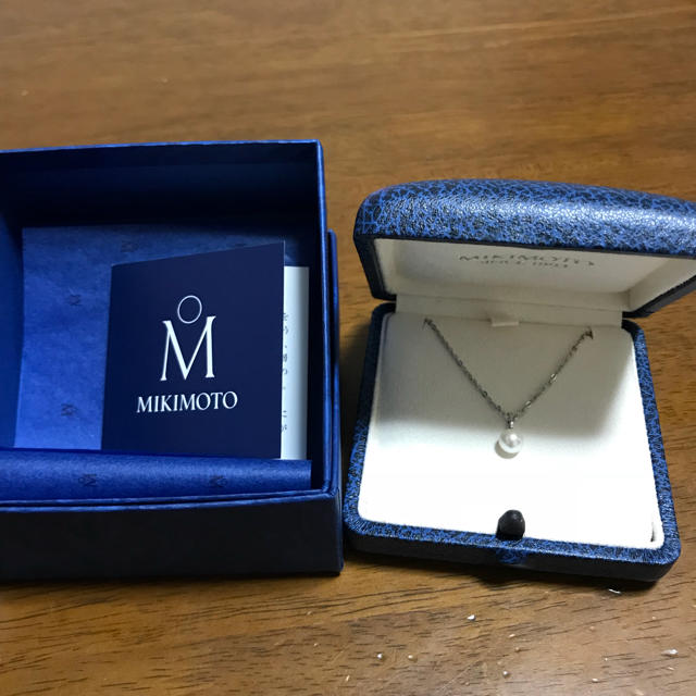 MIKIMOTO(ミキモト)の★新品・未使用★ミキモト ネックレス箱付き レディースのアクセサリー(ネックレス)の商品写真