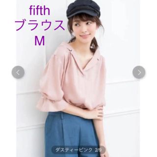 フィフス(fifth)のfifth ダスティピンク ブラウス(シャツ/ブラウス(長袖/七分))