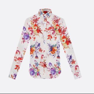 ディオールオム(DIOR HOMME)の19ss ランウェイ ディオール 花柄 シルクシャツ 入手困難品(シャツ)