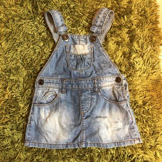 ザラキッズ(ZARA KIDS)のザラベビー デニムオールスカート(スカート)