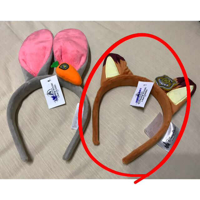 単品もOK☆ズートピア ニック&ジュディ カチューシャ セット