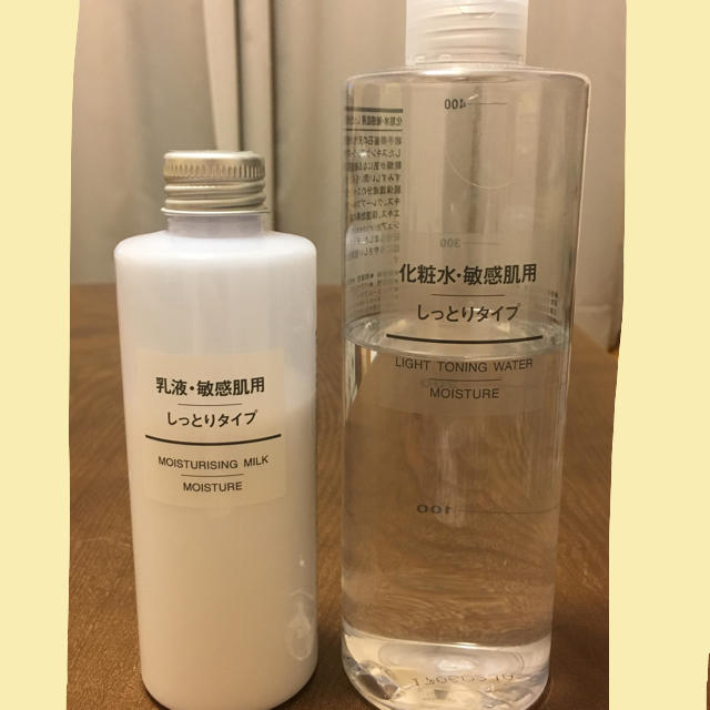 MUJI (無印良品)(ムジルシリョウヒン)の◆無印良品◆化粧水、乳液セット◆しっとりタイプ◆ コスメ/美容のスキンケア/基礎化粧品(化粧水/ローション)の商品写真