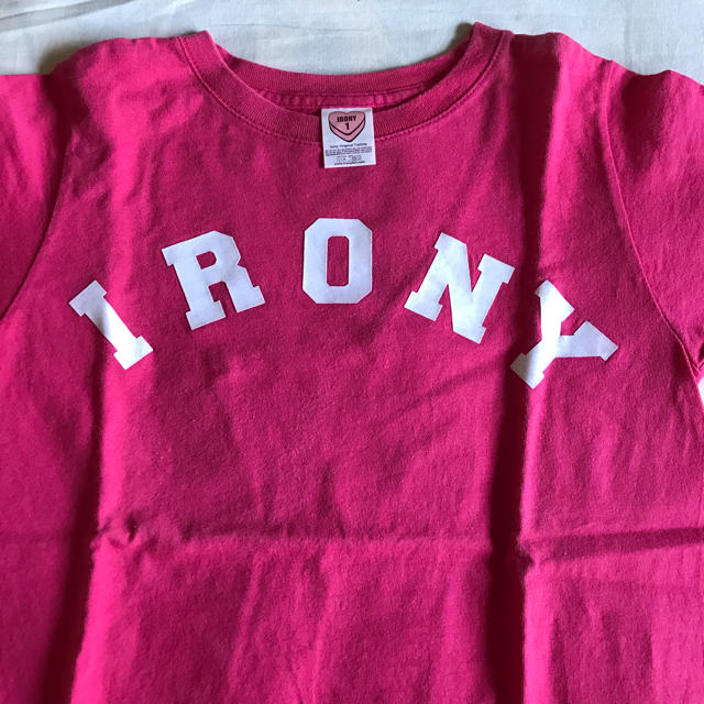 IRONY(アイロニー)のIRONY Tシャツ 1サイズ レディースのトップス(Tシャツ(半袖/袖なし))の商品写真