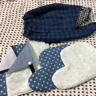 うさぎ様☆専用☆オーダー☆エルゴアダプト用 よだれカバー ハンドメイド(外出用品)