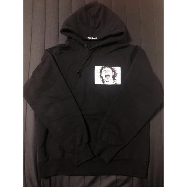 supreme akira patches hooded パーカー アキラ