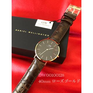 ダニエルウェリントン(Daniel Wellington)のセール✨DW ダニエルウェリントン 腕時計 40mm ローズゴールド(腕時計(アナログ))