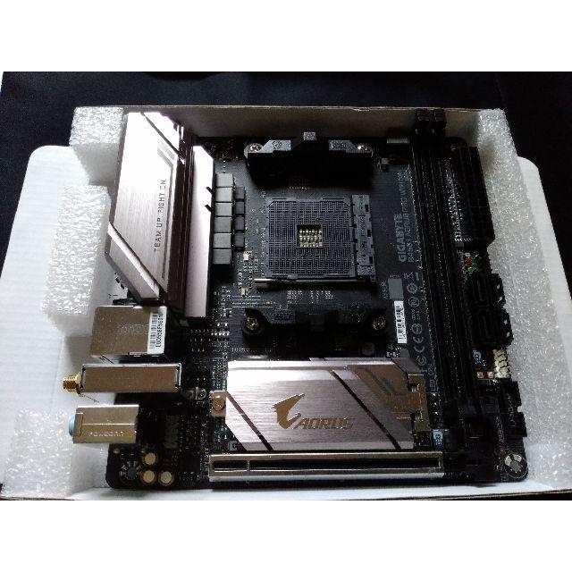 GIGABYTE B450 I AORUS PRO WIFI Mini-ITX スマホ/家電/カメラのPC/タブレット(PCパーツ)の商品写真