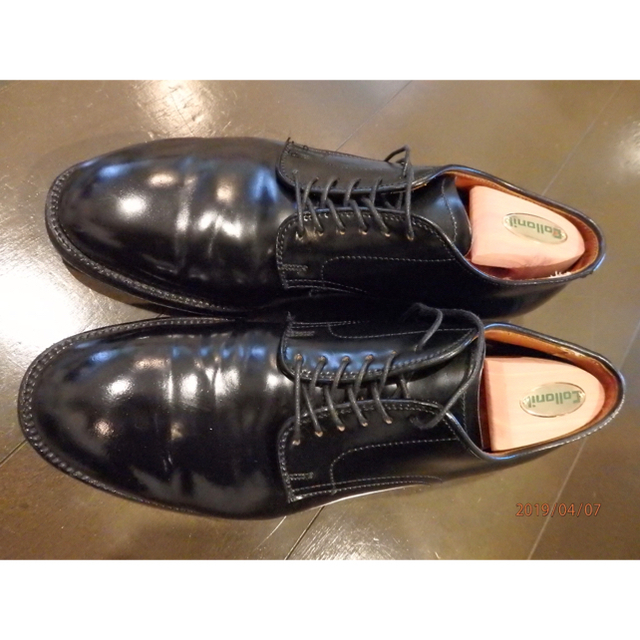 Alden(オールデン)のオールデン53511黒 8 1/2 D 8.5D ユナイテッドアローズ別注 美品 メンズの靴/シューズ(ドレス/ビジネス)の商品写真