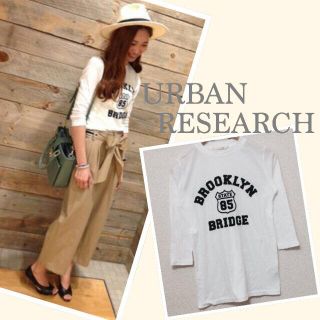 アーバンリサーチ(URBAN RESEARCH)の今期★アーバンリサーチ ロングTシャツ(Tシャツ(長袖/七分))