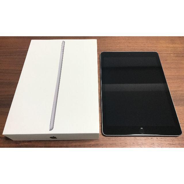 32GB色【美品】第6世代 iPad 32GB スペースグレー Wi-Fiモデル 送料込！