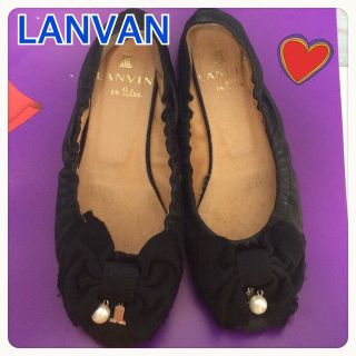 ランバンオンブルー(LANVIN en Bleu)のLANVANランバン♡リボンシューズ♡(ハイヒール/パンプス)