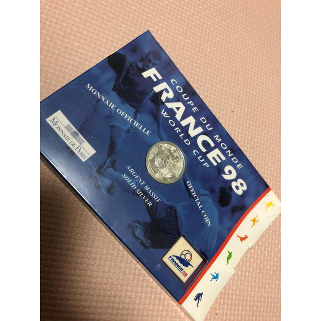 フランスワールドカップ 記念 硬貨 メダル コイン エンタメ/ホビーの美術品/アンティーク(貨幣)の商品写真