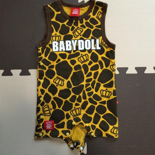 BABYDOLL(ベビードール)のBD ノースリロンパース70 キッズ/ベビー/マタニティのベビー服(~85cm)(ロンパース)の商品写真