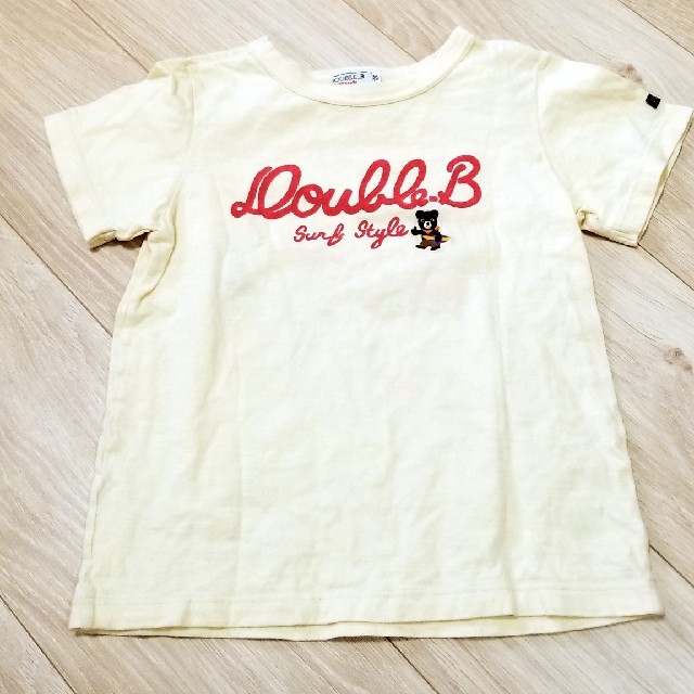 DOUBLE.B(ダブルビー)のダブルB半袖Tシャツ120 キッズ/ベビー/マタニティのキッズ服男の子用(90cm~)(Tシャツ/カットソー)の商品写真