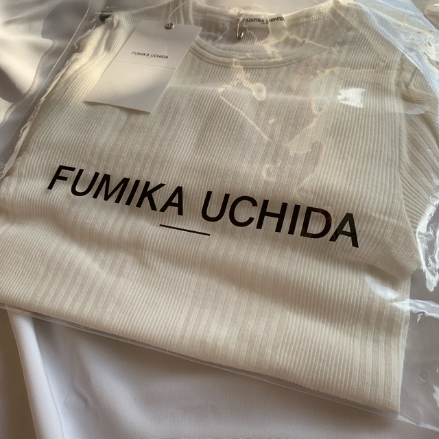 jonnlynx - Fumika Uchida 針抜きリブカットソーの通販 by