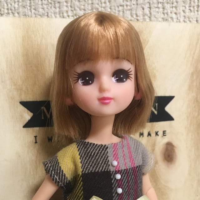 リカちゃん ヘッドのみ ハンドメイドのぬいぐるみ/人形(人形)の商品写真