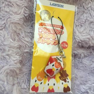 レア LAWSON からあげクン ストラップ(ノベルティグッズ)