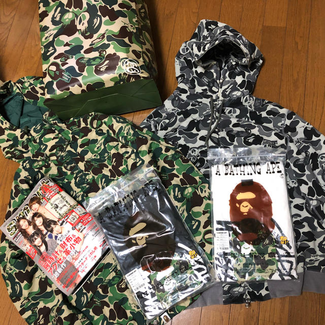 A BATHING APE(アベイシングエイプ)のAPE✕STUSSY コラボ まとめ売り メンズのトップス(その他)の商品写真