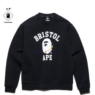 アベイシングエイプ(A BATHING APE)のFCRB ape カレッジロゴ スウェット エイプ M(スウェット)